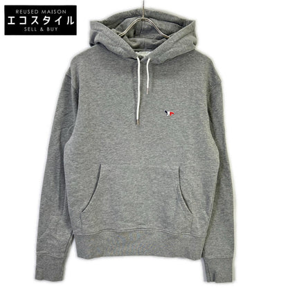 MAISON KITSUNE メゾンキツネ グレー AU00307KM0001 トリコロールフォックス フーディ トップス