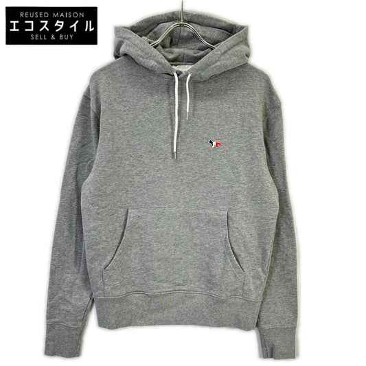 MAISON KITSUNE メゾンキツネ グレー AU00307KM0001 トリコロールフォックス フーディ トップス