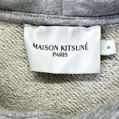 MAISON KITSUNE メゾンキツネ グレー AU00307KM0001 トリコロールフォックス フーディ トップス