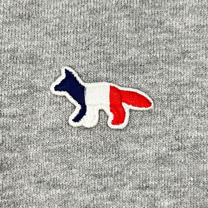 MAISON KITSUNE メゾンキツネ グレー AU00307KM0001 トリコロールフォックス フーディ トップス