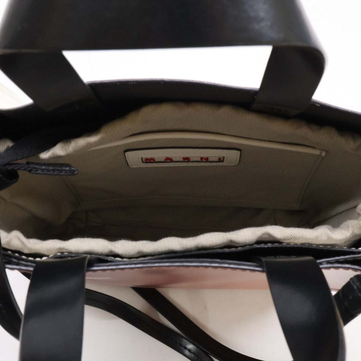 MARNI マルニ 【美品】Museo ミュゼオ ミニ レザー 2WAYショルダー トートバッグ