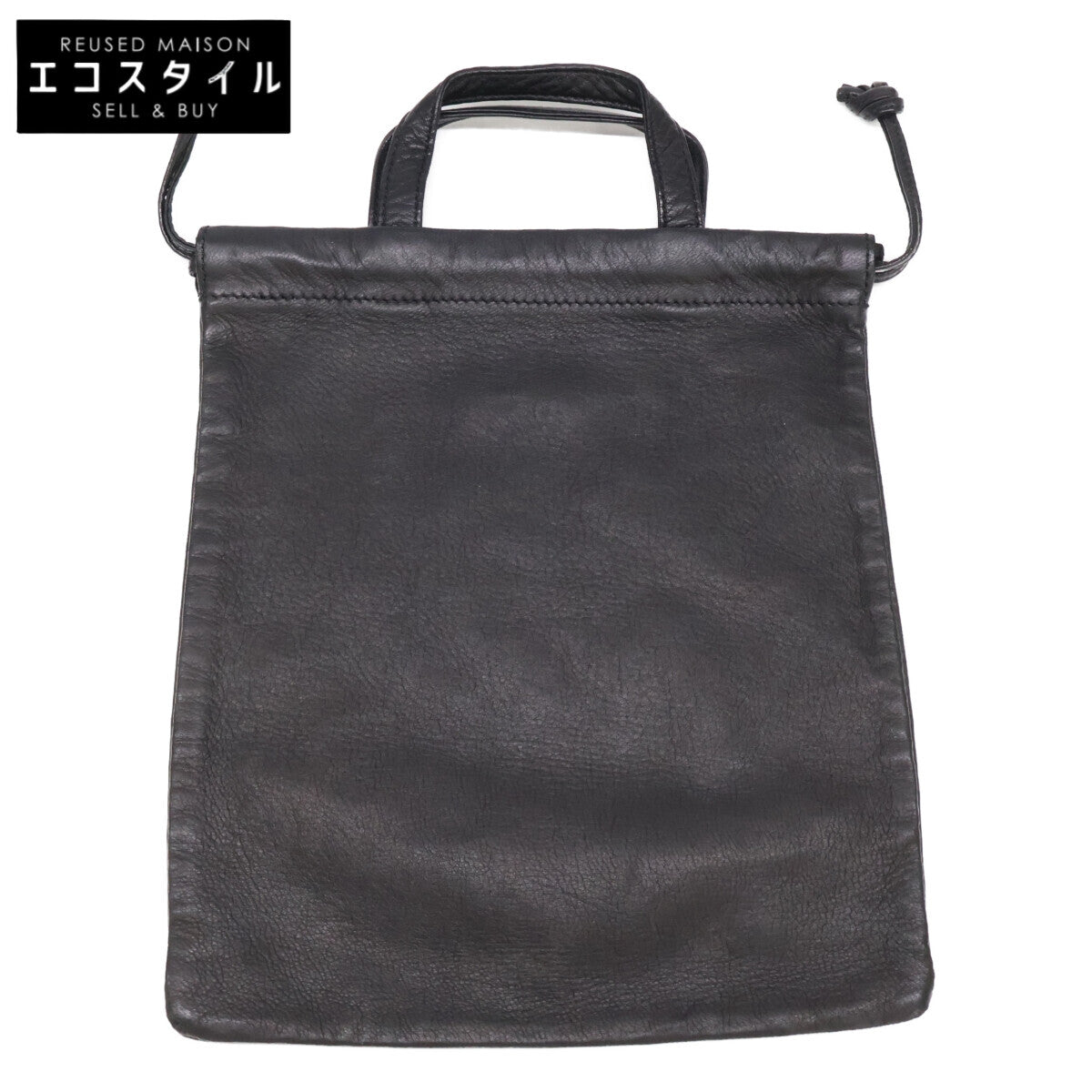 Aeta アエタ 【新品同様】Double Faced DRAWSTRING POUCH +handle : M ポーチ