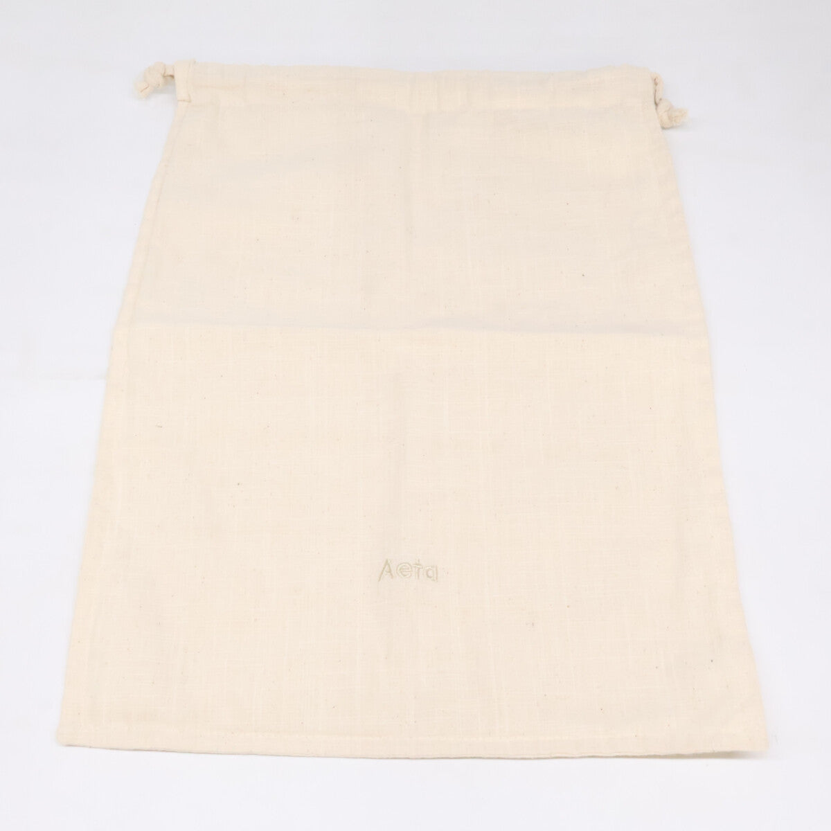 Aeta アエタ 【新品同様】Double Faced DRAWSTRING POUCH +handle : M ポーチ