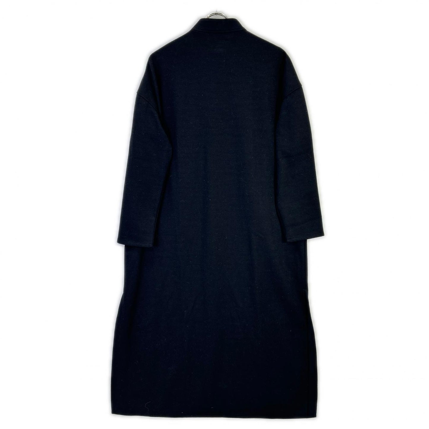 THE RERACS ザ・リラクス ブラック 23FW RECS-413L-F SIDE OPEN STANDCOLLAR DRESS ワンピース