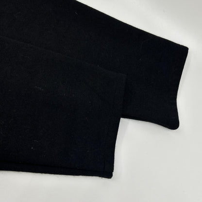 THE RERACS ザ・リラクス ブラック 23FW RECS-413L-F SIDE OPEN STANDCOLLAR DRESS ワンピース