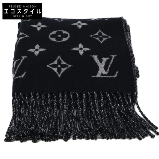LOUIS VUITTON ルイヴィトン 【新品同様】M73055 エシャルプ ポルカグラム ウール/カシミヤ マフラー