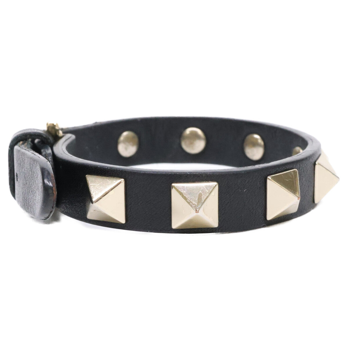 VALENTINO ヴァレンティノ ロックスタッズ レザー ブレスレット