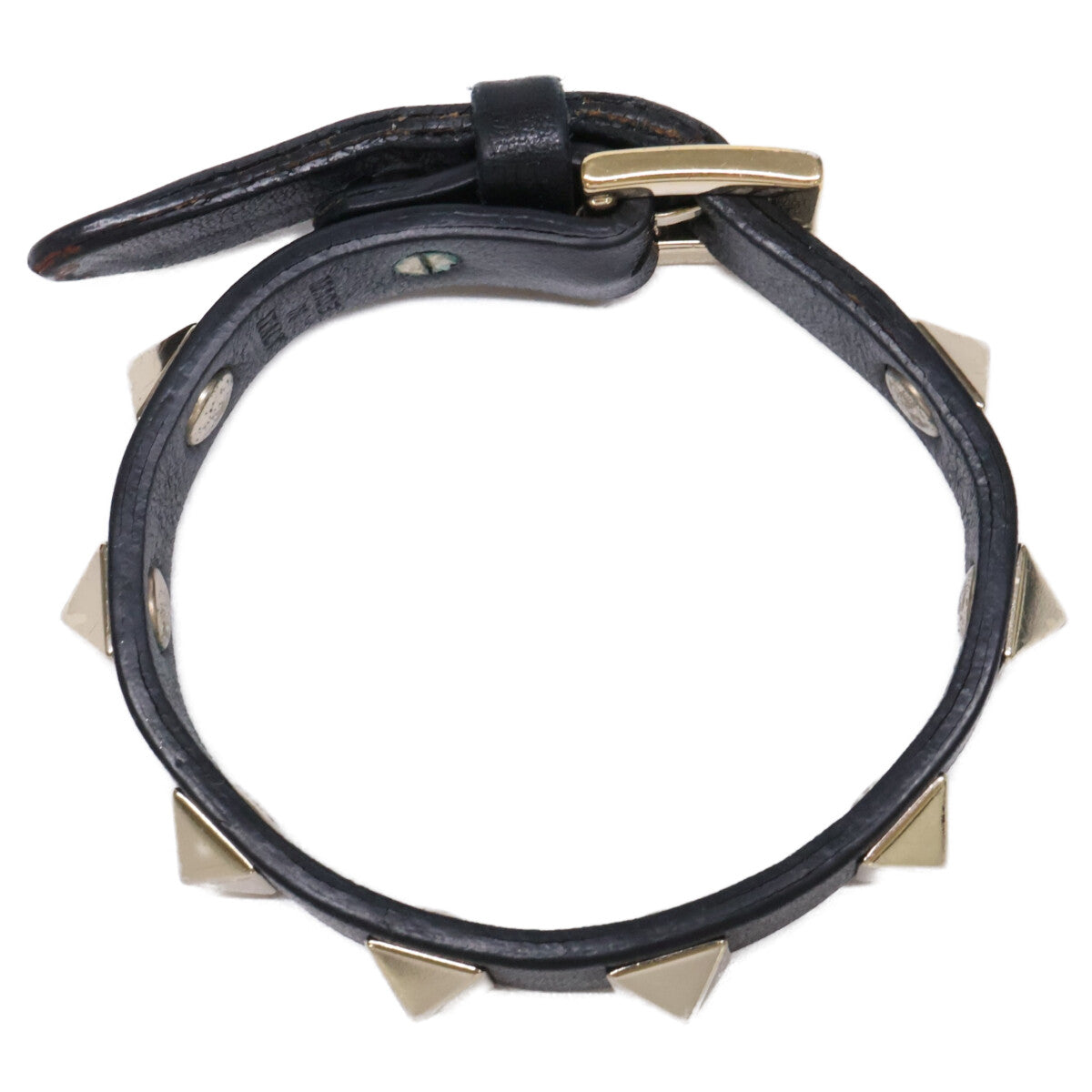 VALENTINO ヴァレンティノ ロックスタッズ レザー ブレスレット