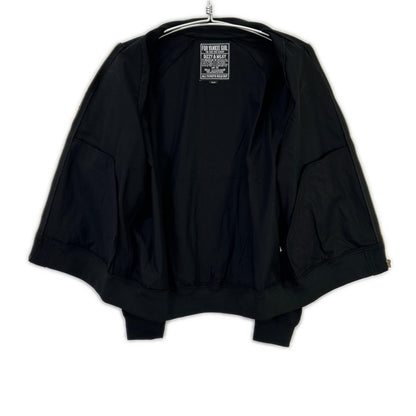 HYSTERIC GLAMOUR ヒステリックグラマー 02261AB09 ブラック SOUND EXPERIENCE リブブルゾン ジャケット