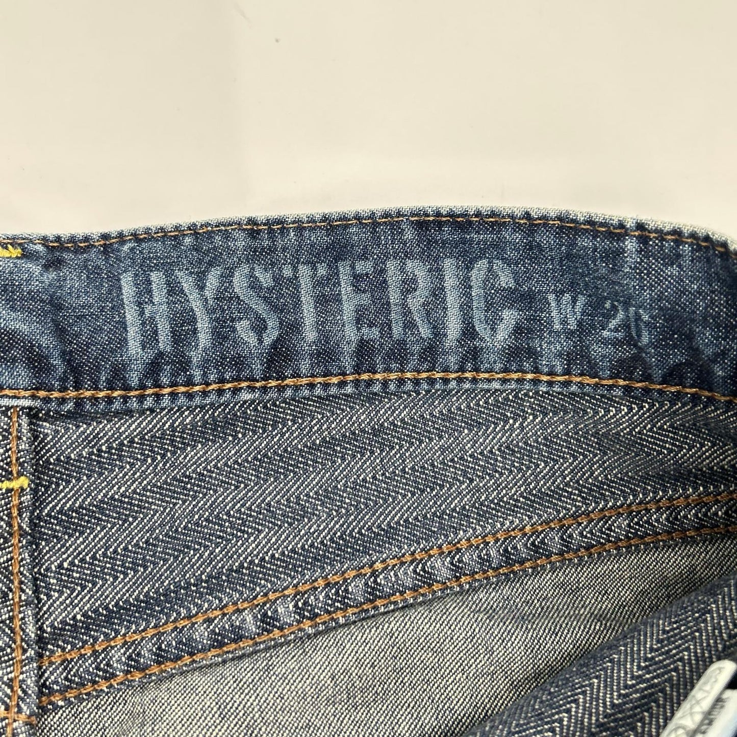 HYSTERIC GLAMOUR ヒステリックグラマー 01193AP02 インディゴ スクラッチフレアデニムパンツ ボトムス