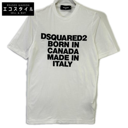 DSQUARED2 ディースクエアード S75GD0023 S22437 ロゴ メッセージ 半袖 Tシャツ トップス