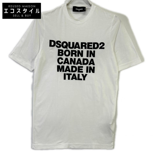 DSQUARED2 ディースクエアード S75GD0023 S22437 ロゴ メッセージ 半袖 Tシャツ トップス