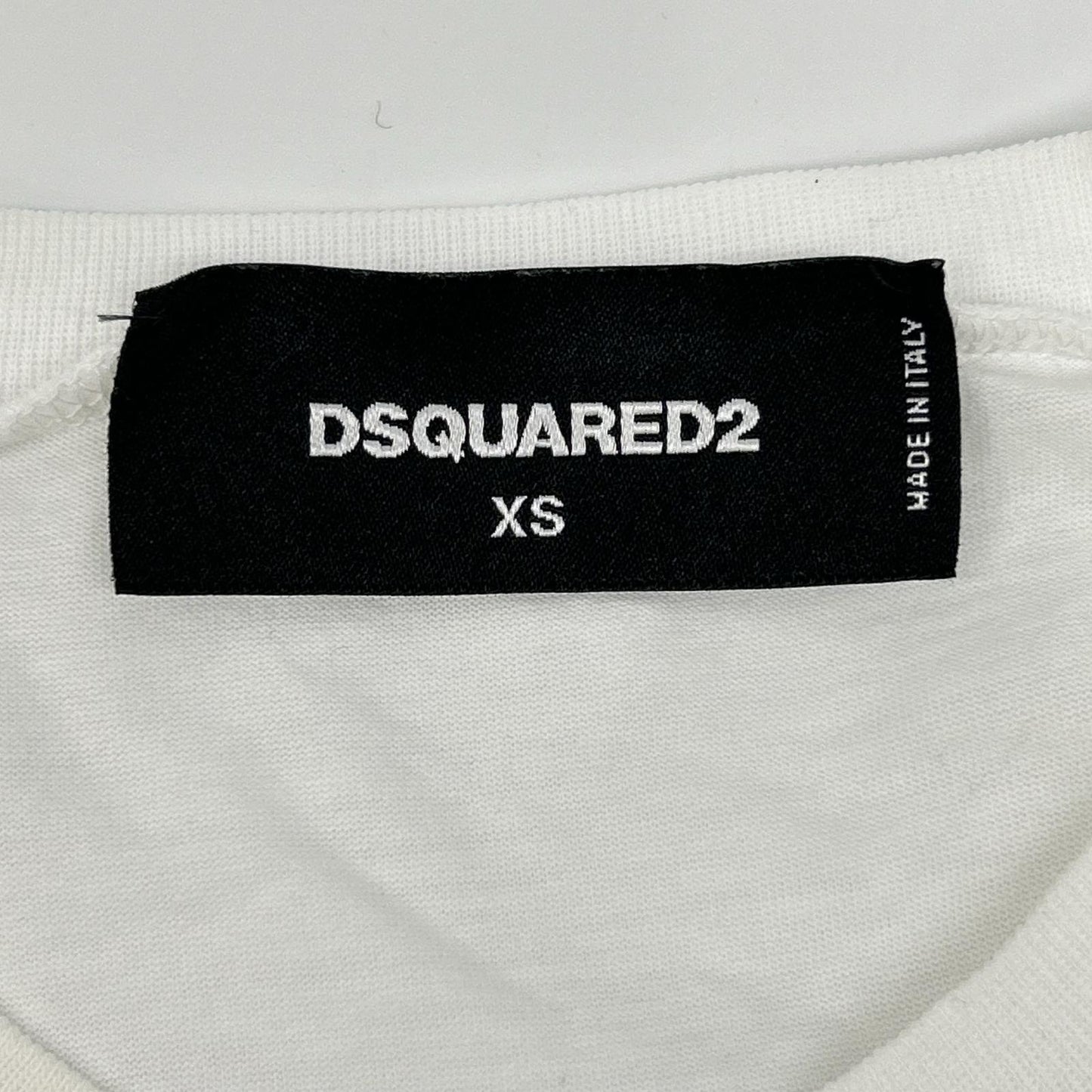 DSQUARED2 ディースクエアード S75GD0023 S22437 ロゴ メッセージ 半袖 Tシャツ トップス