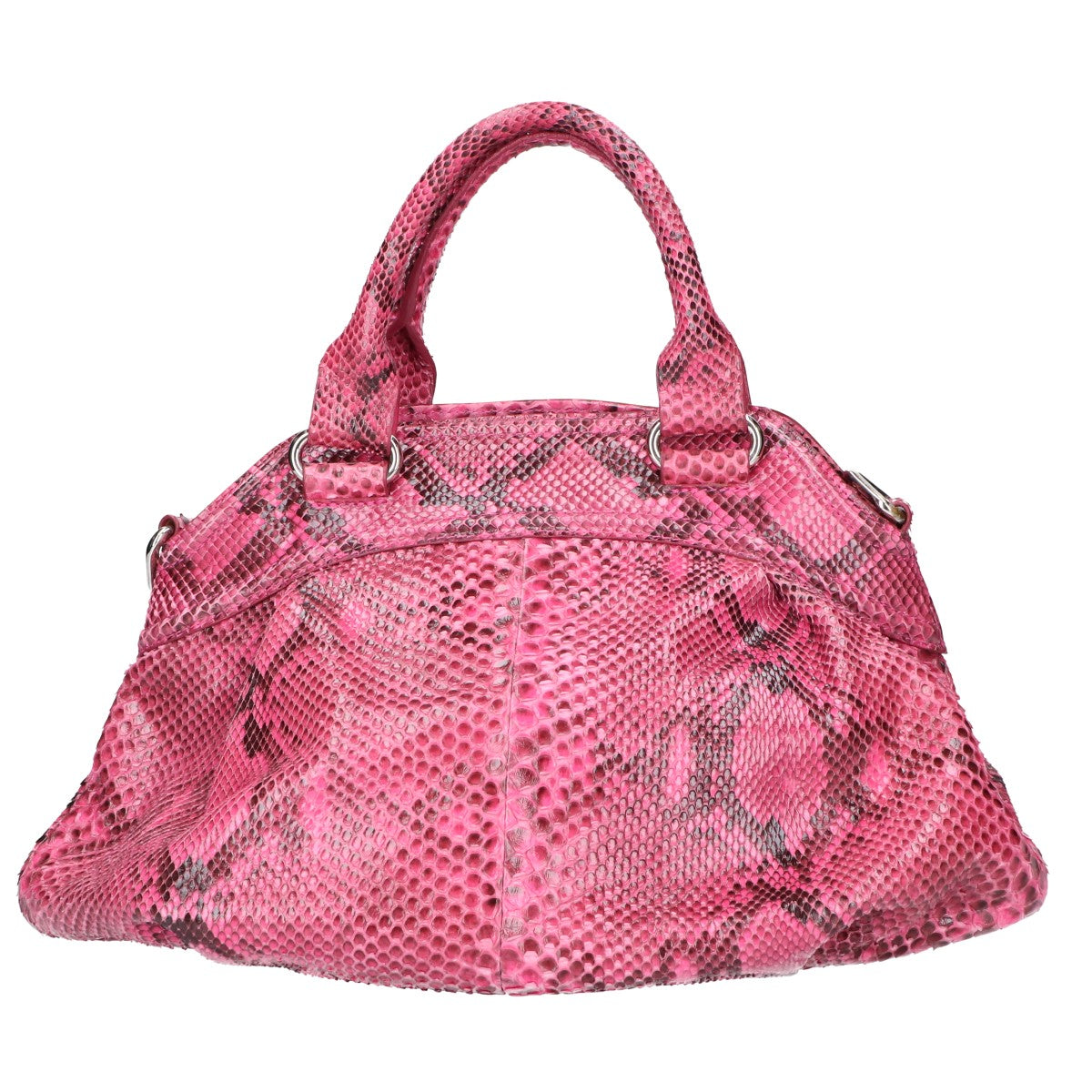 MAURO GOVERNA マウロゴヴェルナ 【美品】パイソン 2WAYショルダー ハンドバッグ