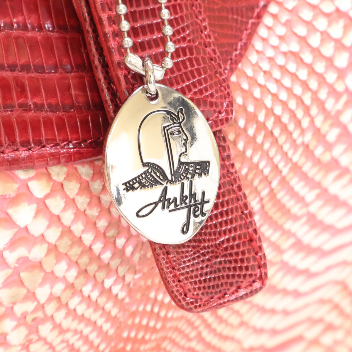 ANKH JET アンク ジェト 【美品】スネーク/リザード ハンドバッグ