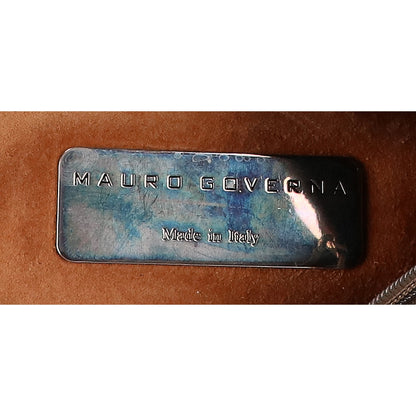 MAURO GOVERNA マウロゴヴェルナ レザー ショルダーバッグ