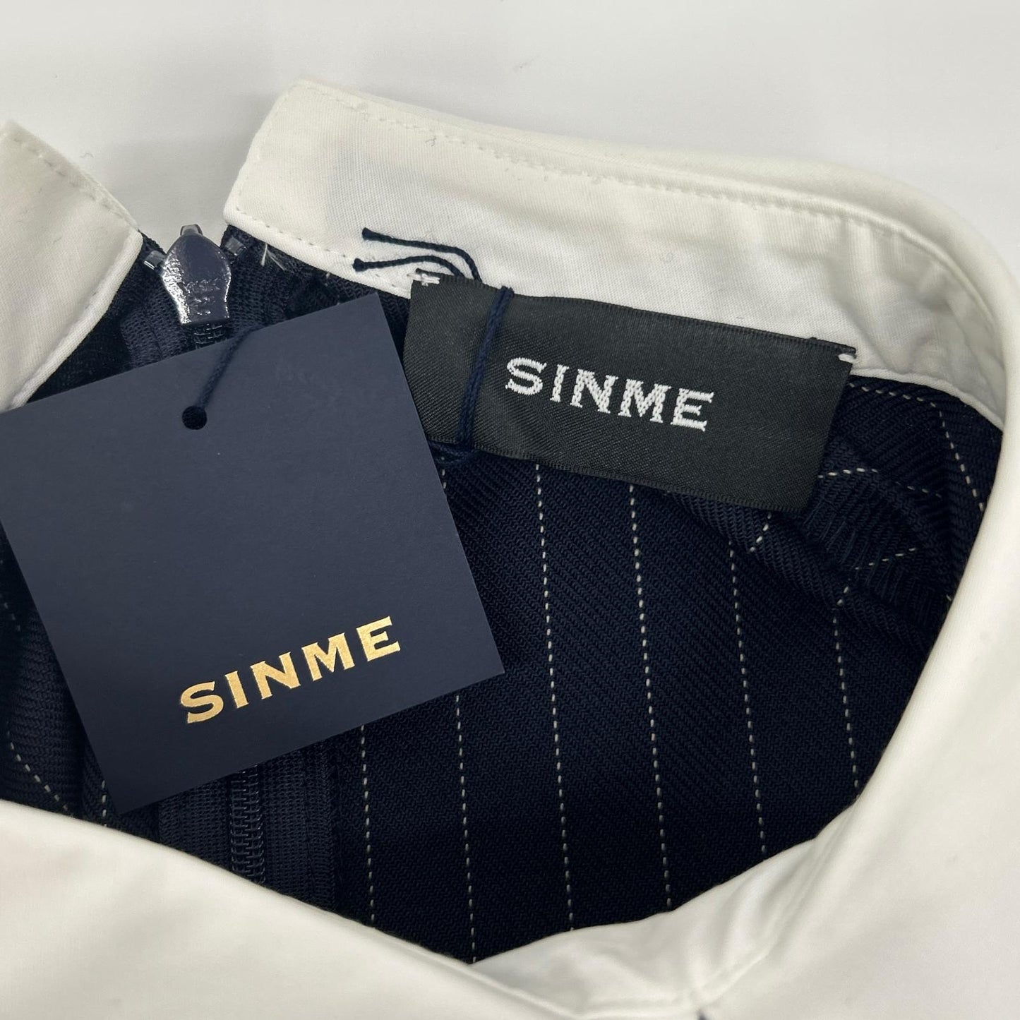 SINME シンメ SS17-16 ネイビー クレリュックプルオーバー トップス