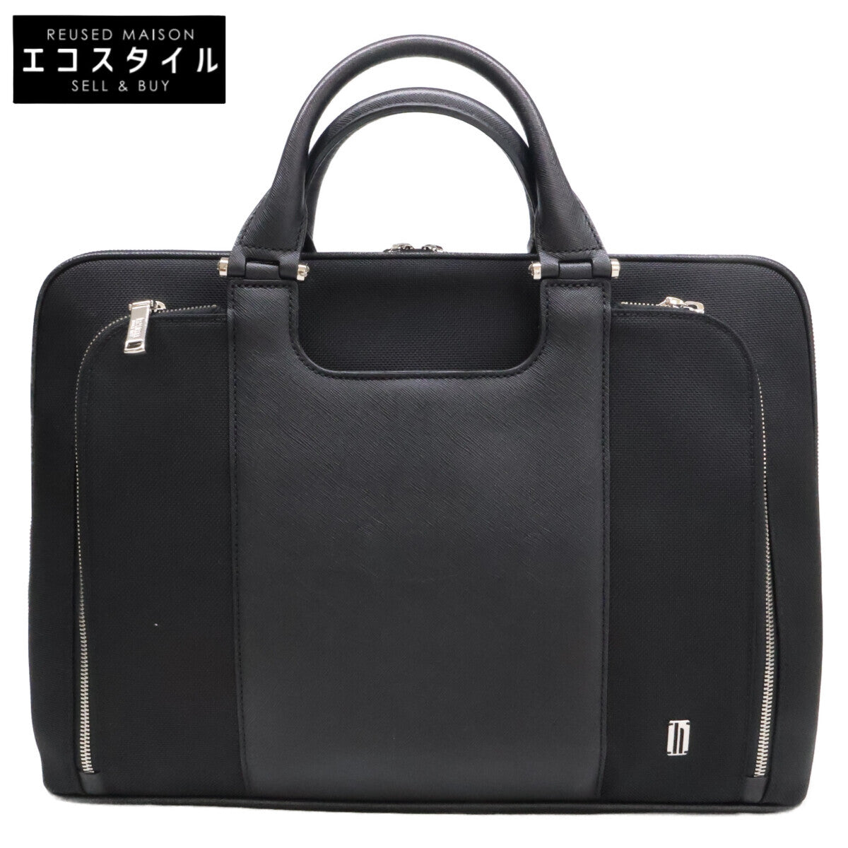 hartmann ハートマン 【美品】112371 ジェービズ18 ナイロンｘレザー 2WAYショルダーブリーフケース ビジネスバッグ ブリーフケース