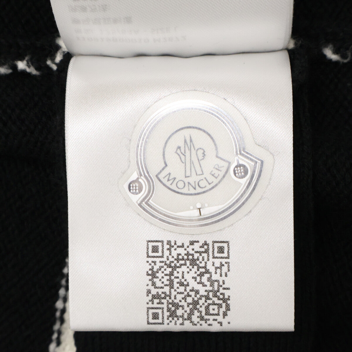 MONCLER モンクレール I10919B00010 CADIGAN TRICOT ビッグロゴワッペン ボーダー カーディガン トップス