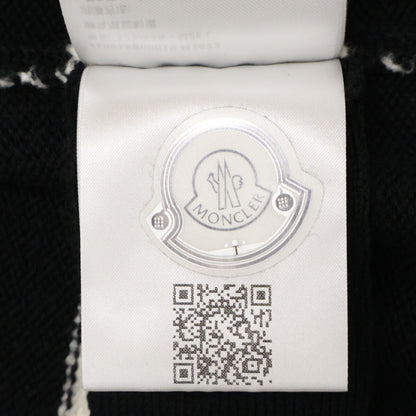 MONCLER モンクレール I10919B00010 CADIGAN TRICOT ビッグロゴワッペン ボーダー カーディガン トップス