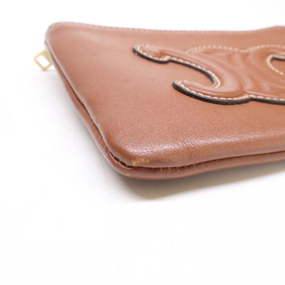 CELINE セリーヌ 10C663 トリオンフ レザー コインケース