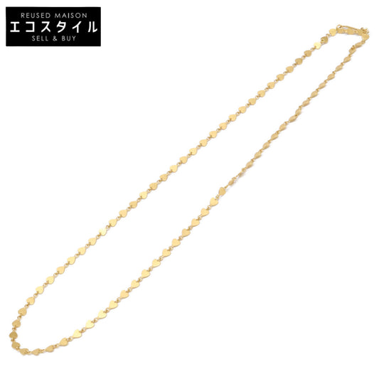 Marie-Helene de Taillac マリーエレーヌドゥタイヤック 20K 16インチ スモール ハート パイエット ネックレス