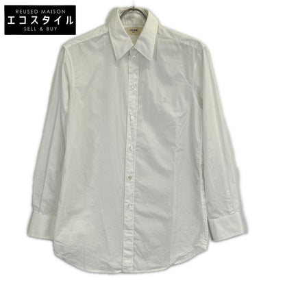 CELINE 2C670091F White Cotton Shirt Blouse
