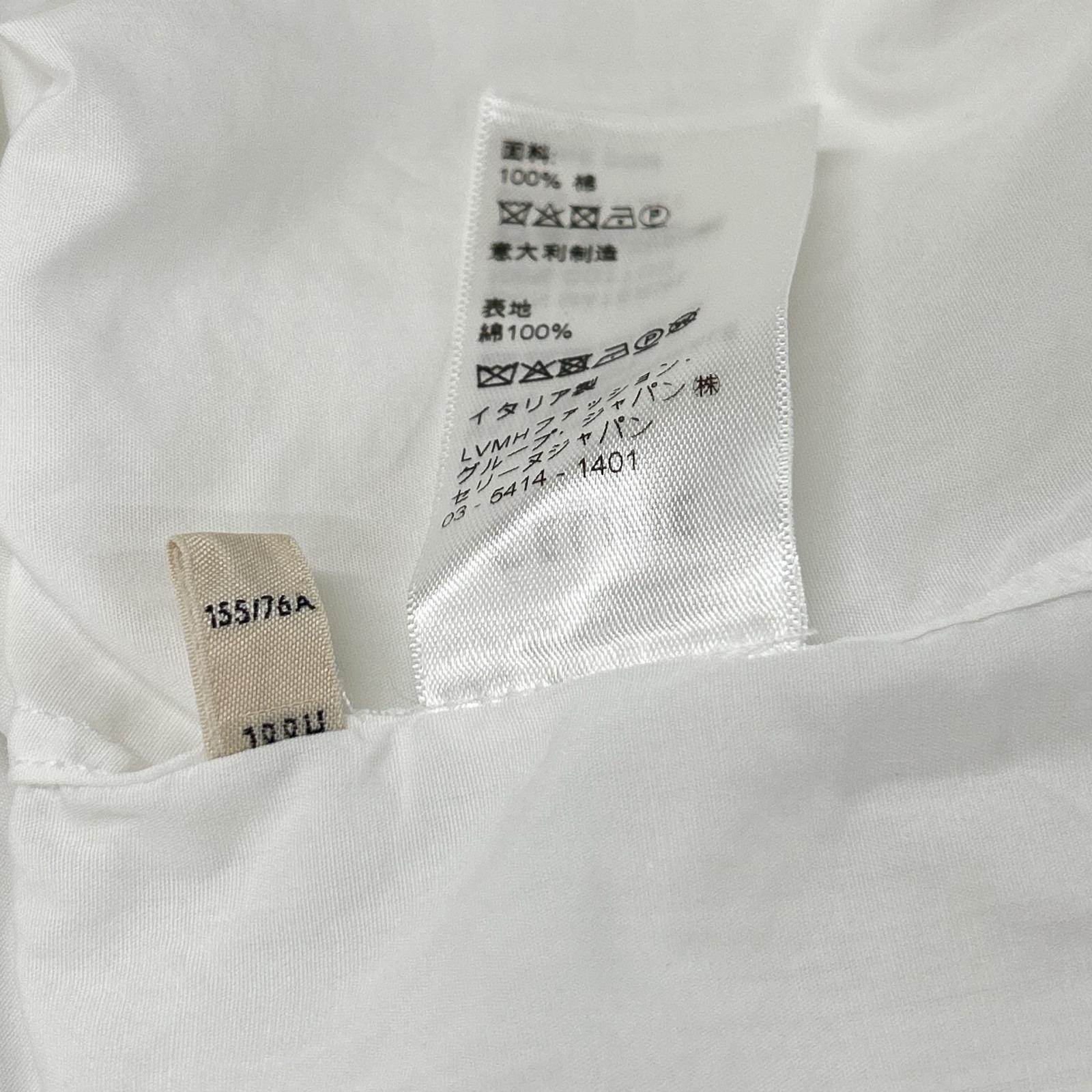 CELINE 2C670091F White Cotton Shirt Blouse
