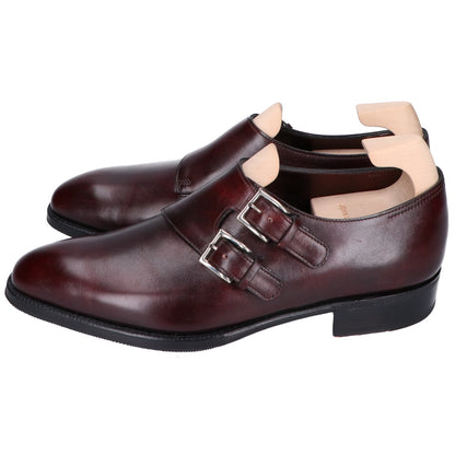 JOHN LOBB 约翰·罗布 博物馆小牛皮 8000鞋楦 Chapel 双扣带孟克鞋 鞋子