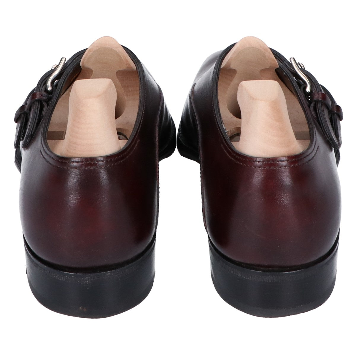 JOHN LOBB 约翰·罗布 博物馆小牛皮 8000鞋楦 Chapel 双扣带孟克鞋 鞋子