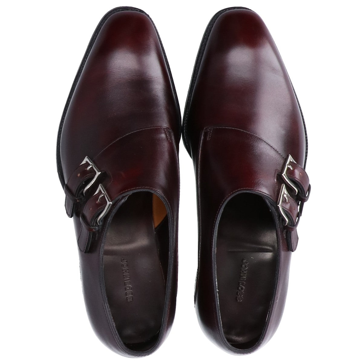 JOHN LOBB 约翰·罗布 博物馆小牛皮 8000鞋楦 Chapel 双扣带孟克鞋 鞋子