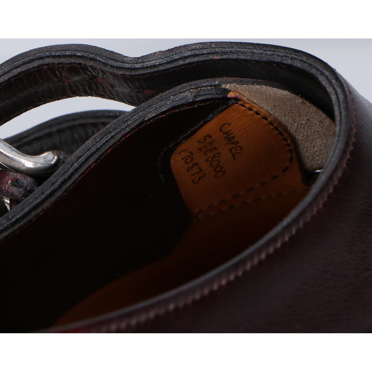JOHN LOBB 约翰·罗布 博物馆小牛皮 8000鞋楦 Chapel 双扣带孟克鞋 鞋子