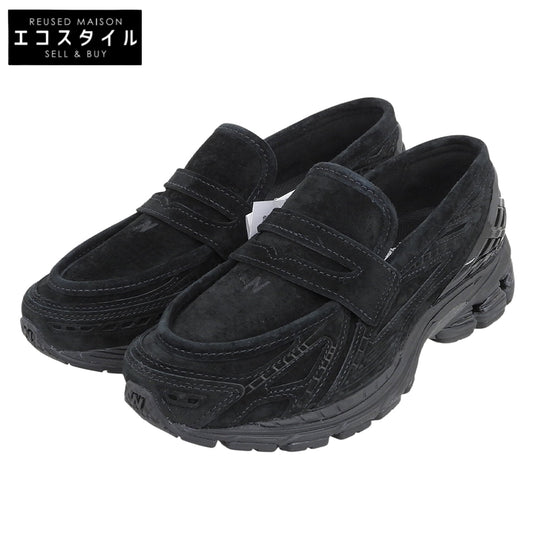 NEW BALANCE ニューバランス 未使用 スウェード ローファー シューズ メンズ ブラック 26cm U1906LNT シューズ