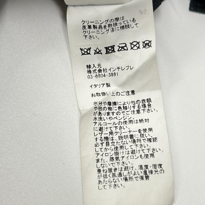EMMETI 恩美特 GIAPPONE-078 黑色 JURI 绵羊皮 单排扣机车夹克 夹克
