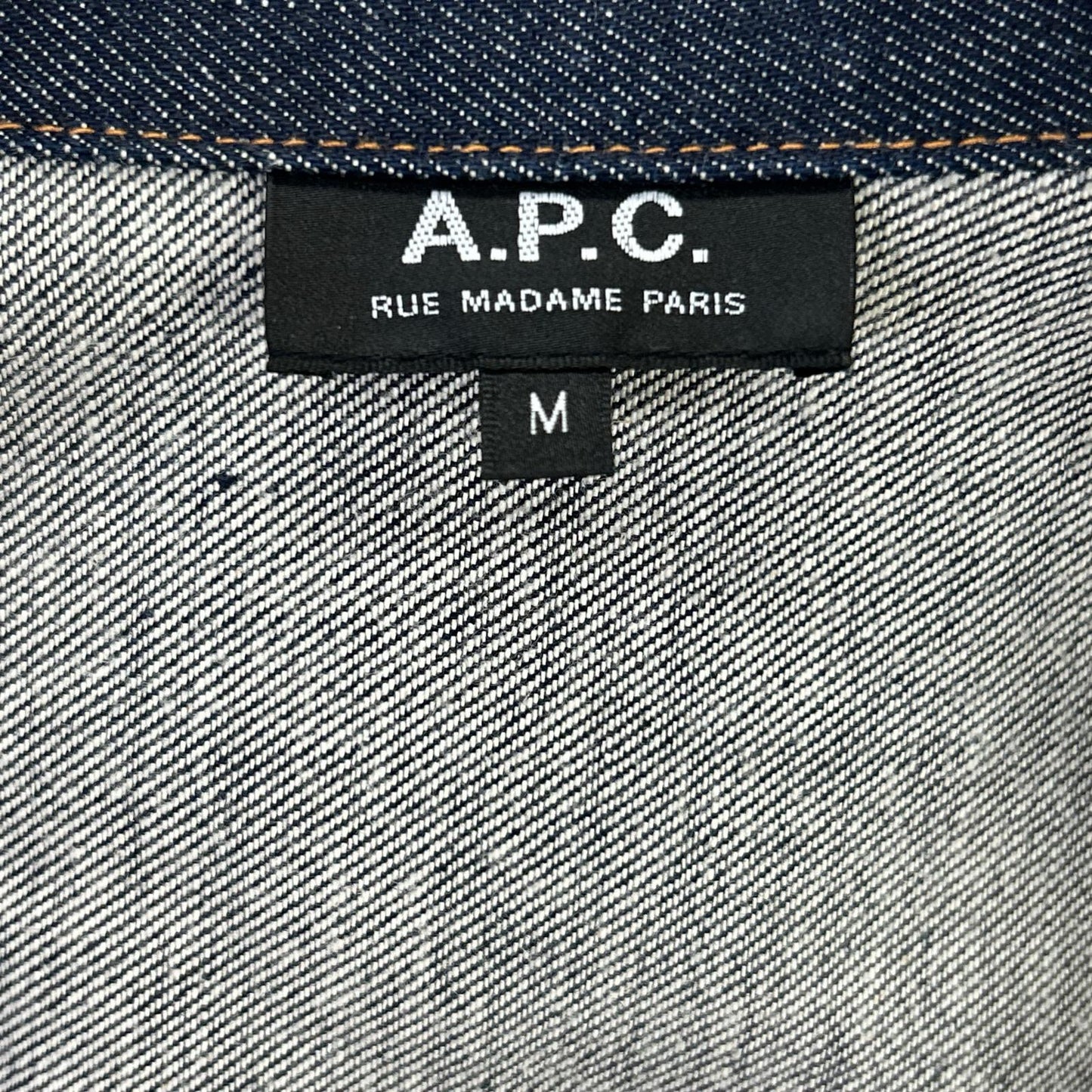 A.P.C. 阿普西 25212-1-30301 DENIM BRUT VESTE JEAN 牛仔夹克