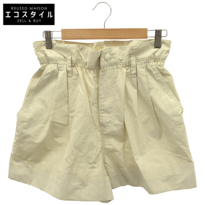 【SALE】 MONCLER モンクレール 20年 ホワイト PLANTALONE ナイロン プリーツ ショートパンツ ボトムス