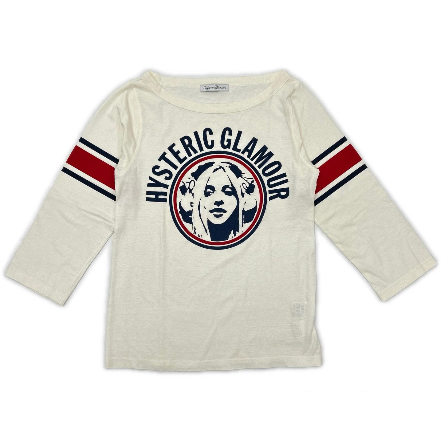 HYSTERIC GLAMOUR HYSTERIC GLAMOUR 2CL-2910 白色 HYS GIRL 七分袖T恤 上衣