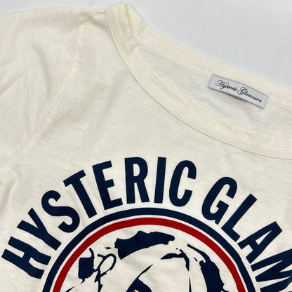 HYSTERIC GLAMOUR HYSTERIC GLAMOUR 2CL-2910 白色 HYS GIRL 七分袖T恤 上衣