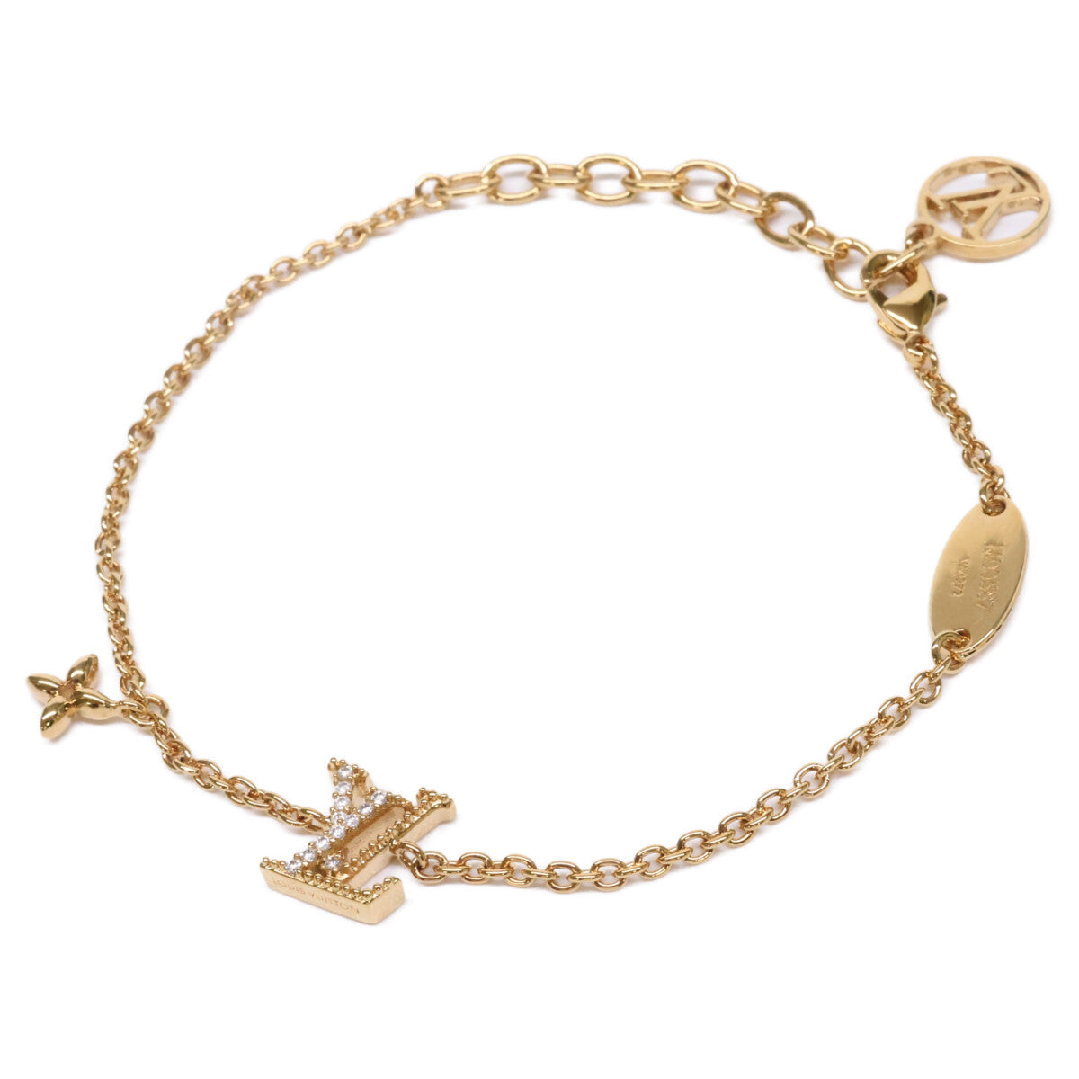LOUIS VUITTON ルイヴィトン 【美品】M00587 LV アイコニック ブレスレット