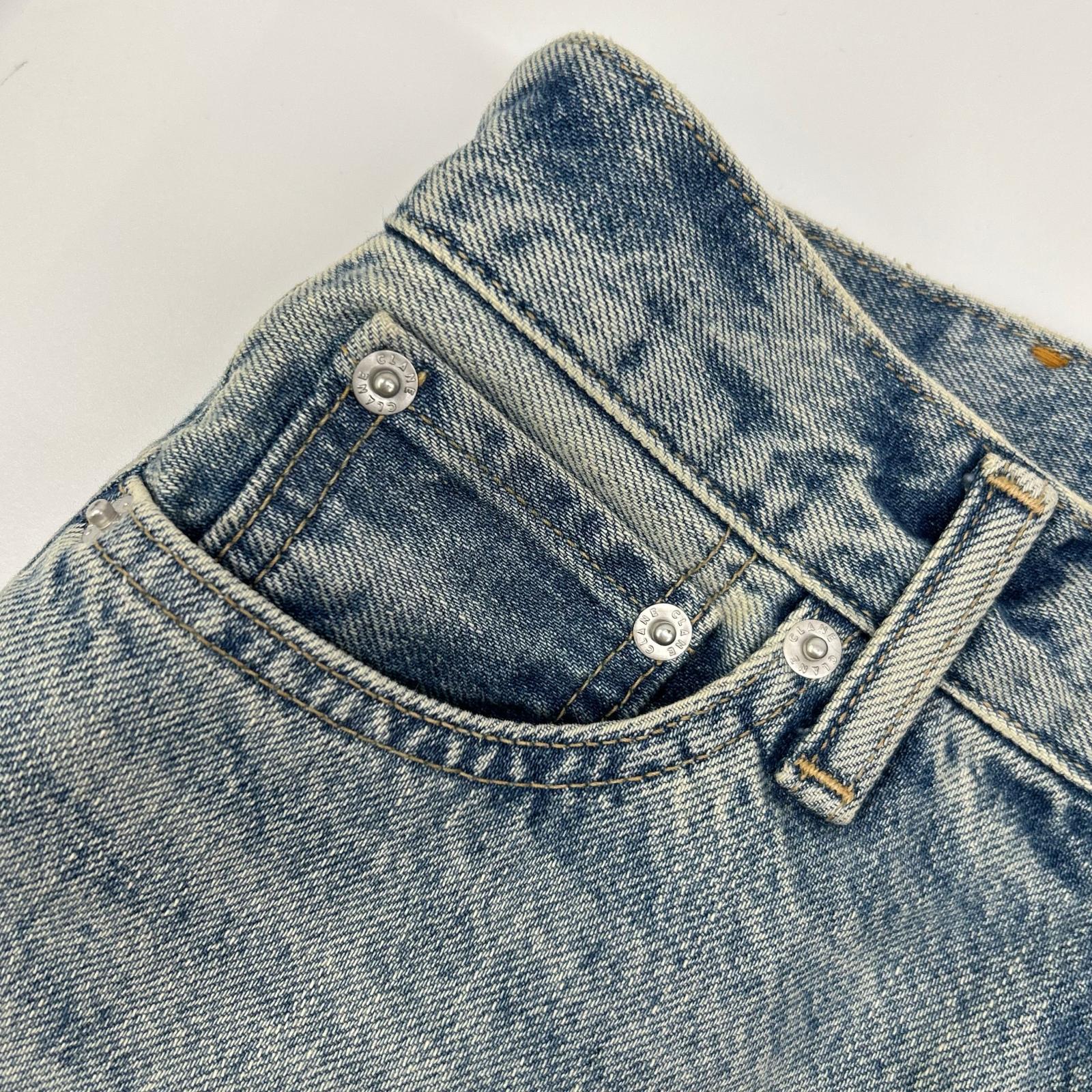 CLANE クラネ 14111-7352 ブルー サムデニム パンツ ボトムス