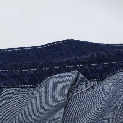 GUCCI グッチ 【国内正規/25年製】815658 XDC6S 4032 レーザー 半袖デニムシャツ トップス