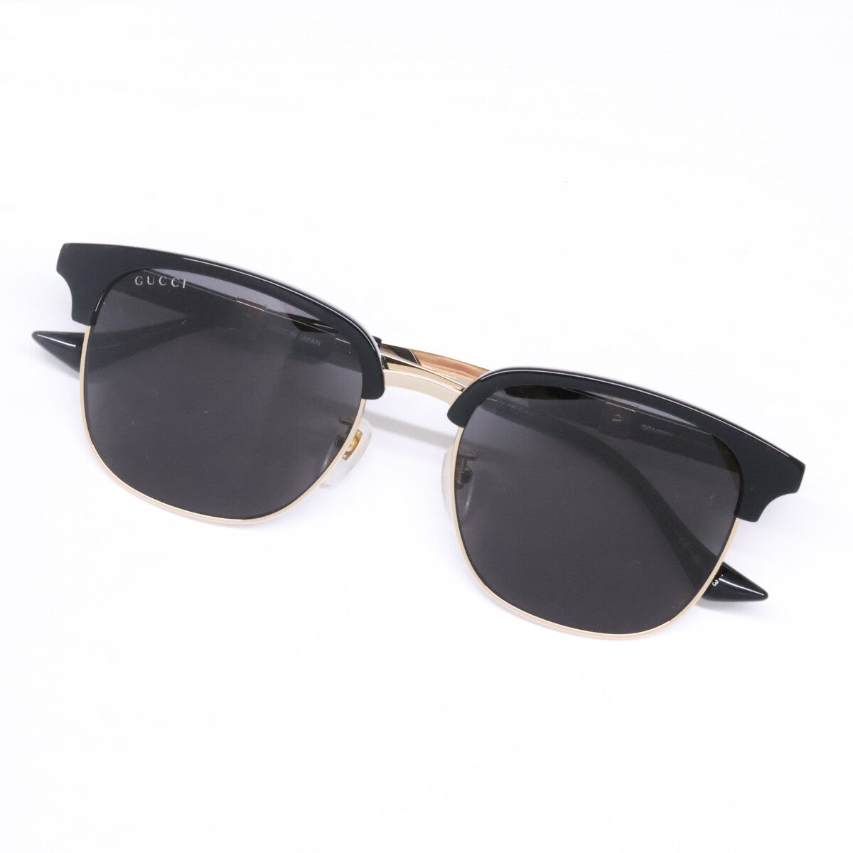 GUCCI グッチ 【美品】GG1499SK 001 ブローライン ウェリントンシェイプ サングラス