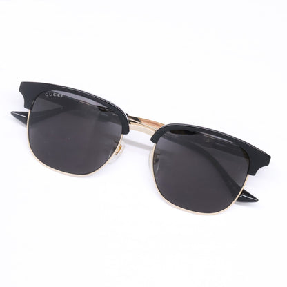 GUCCI グッチ 【美品】GG1499SK 001 ブローライン ウェリントンシェイプ サングラス