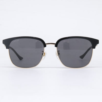 GUCCI グッチ 【美品】GG1499SK 001 ブローライン ウェリントンシェイプ サングラス