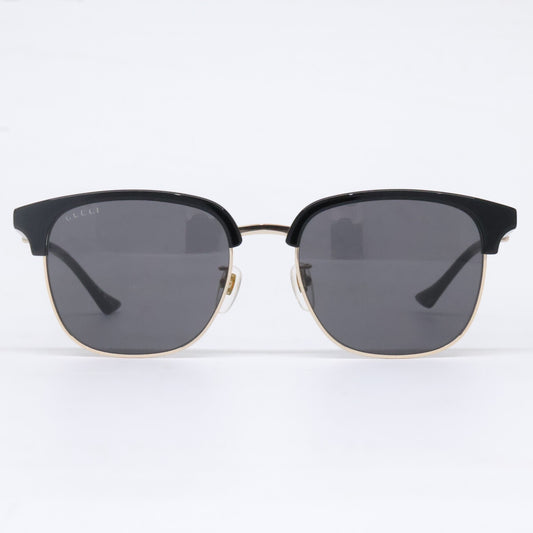 GUCCI グッチ 【美品】GG1499SK 001 ブローライン ウェリントンシェイプ サングラス