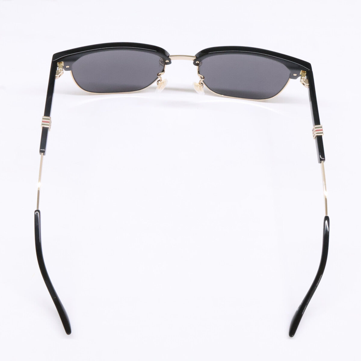GUCCI グッチ 【美品】GG1499SK 001 ブローライン ウェリントンシェイプ サングラス