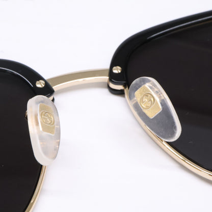 GUCCI グッチ 【美品】GG1499SK 001 ブローライン ウェリントンシェイプ サングラス