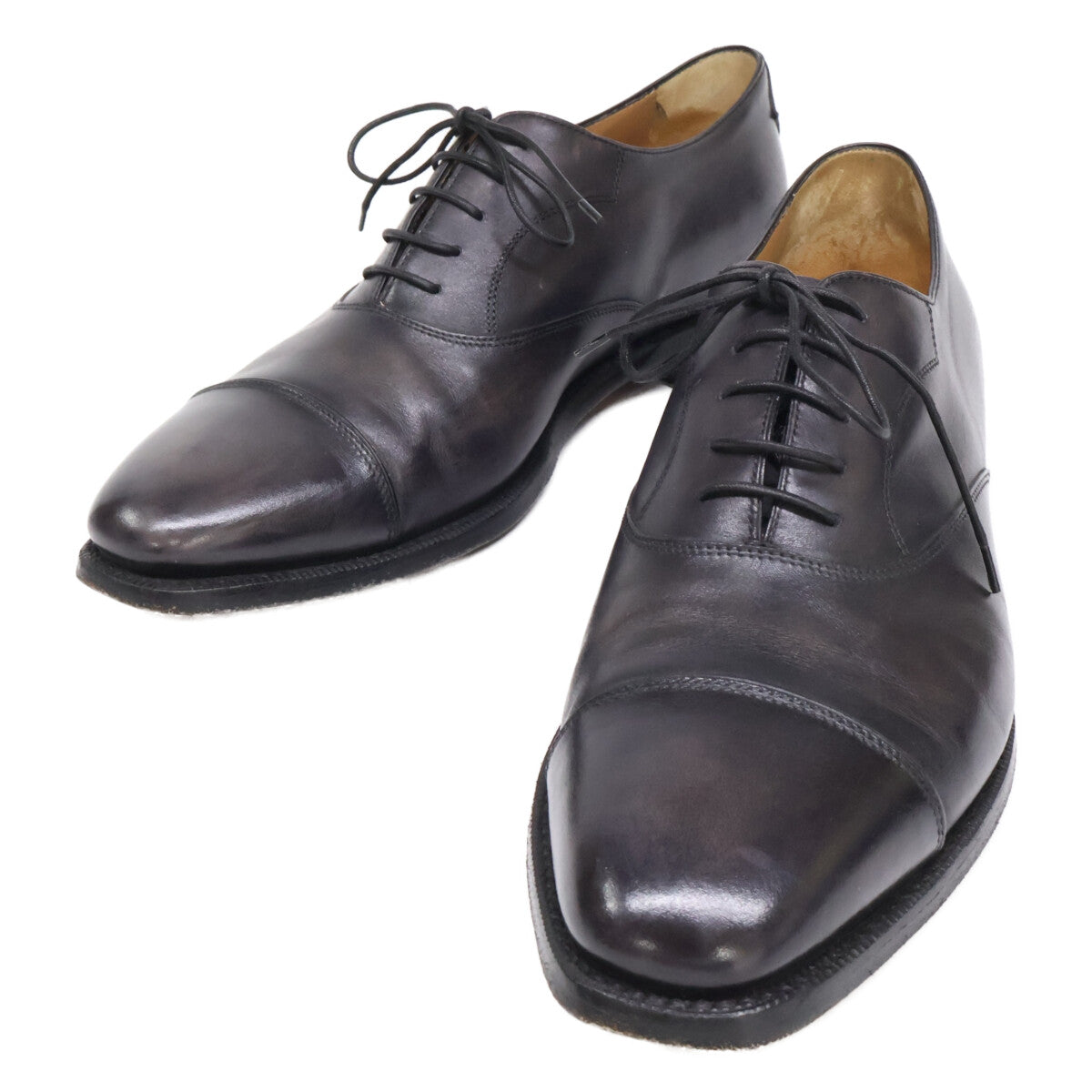 berluti ベルルッティ 【美品】4072 ガレ ガスパー 5アイレット オックスフォード ストレートチップ シューズ シューズ