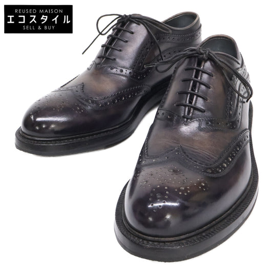 berluti ベルルッティ 【美品】0186 ジェームズ レザー ウィングチップ シューズ シューズ