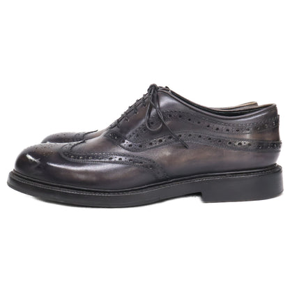 berluti ベルルッティ 【美品】0186 ジェームズ レザー ウィングチップ シューズ シューズ